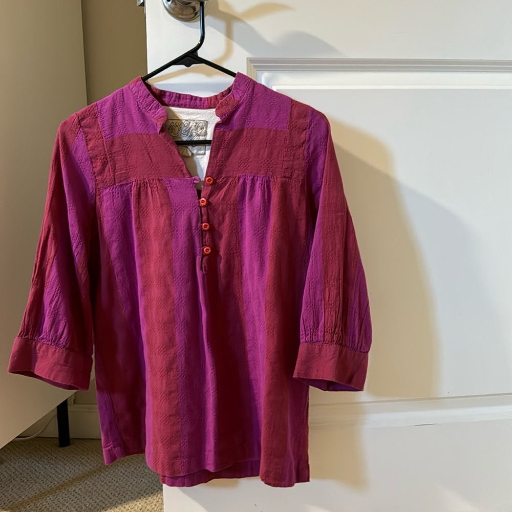 Ace and Jig orchid top, size S